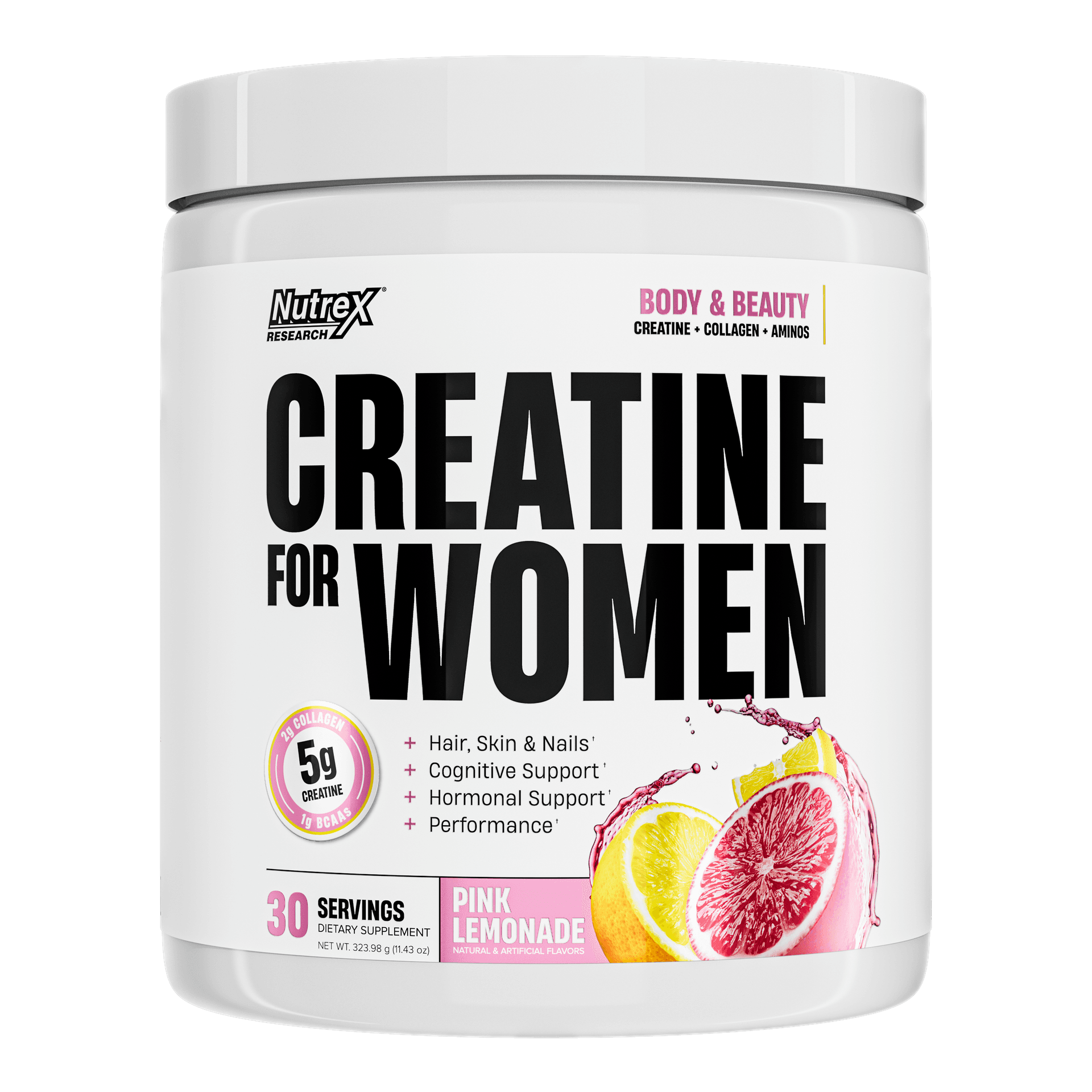 Creatine For Women Peach Mango · 30 Servings Nutrex Essential Colombia
